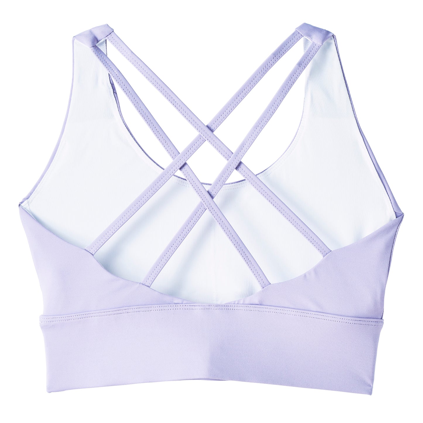 Essential Solid - Criss Cross Bra No hook - Final Sale