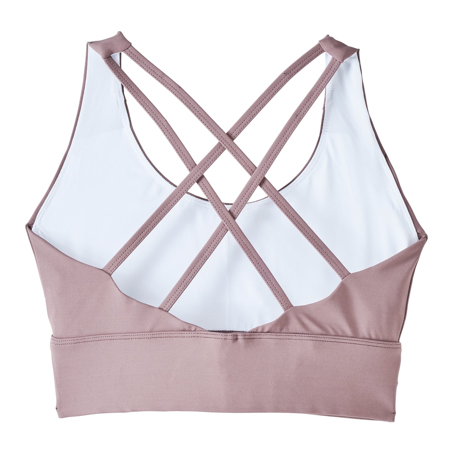 Essential Solid - Criss Cross Bra No hook - Final Sale